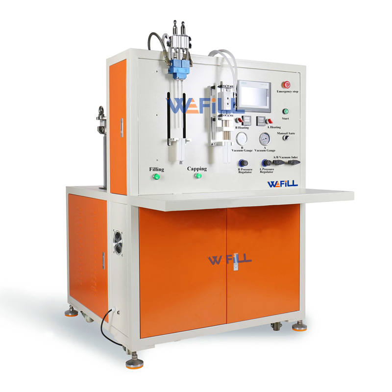 WEFILL-CAR-AB-F001 Two Component Adhesive Filling Machine Side View