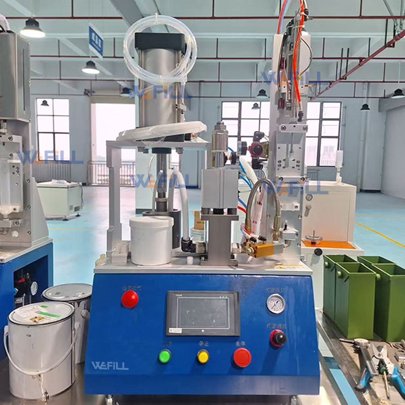 Filled 50ml 1:1 AB epoxy adhesive cartridges for electronic potting and medical device assembly