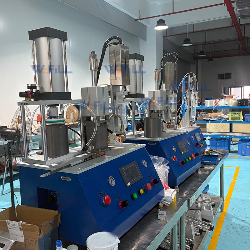 adhesive filling machine — desktop glue syringe filling equipment