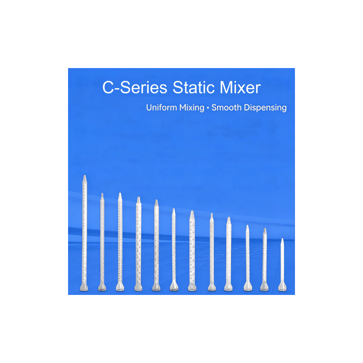 Two Component Dual Cartridge Adhesive C Series Static Mixer Product Family Slider-01