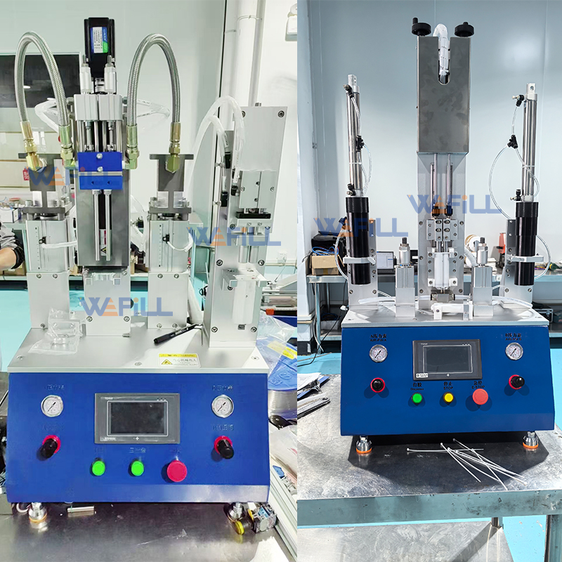 desktop adhesive dispensing and filling machine