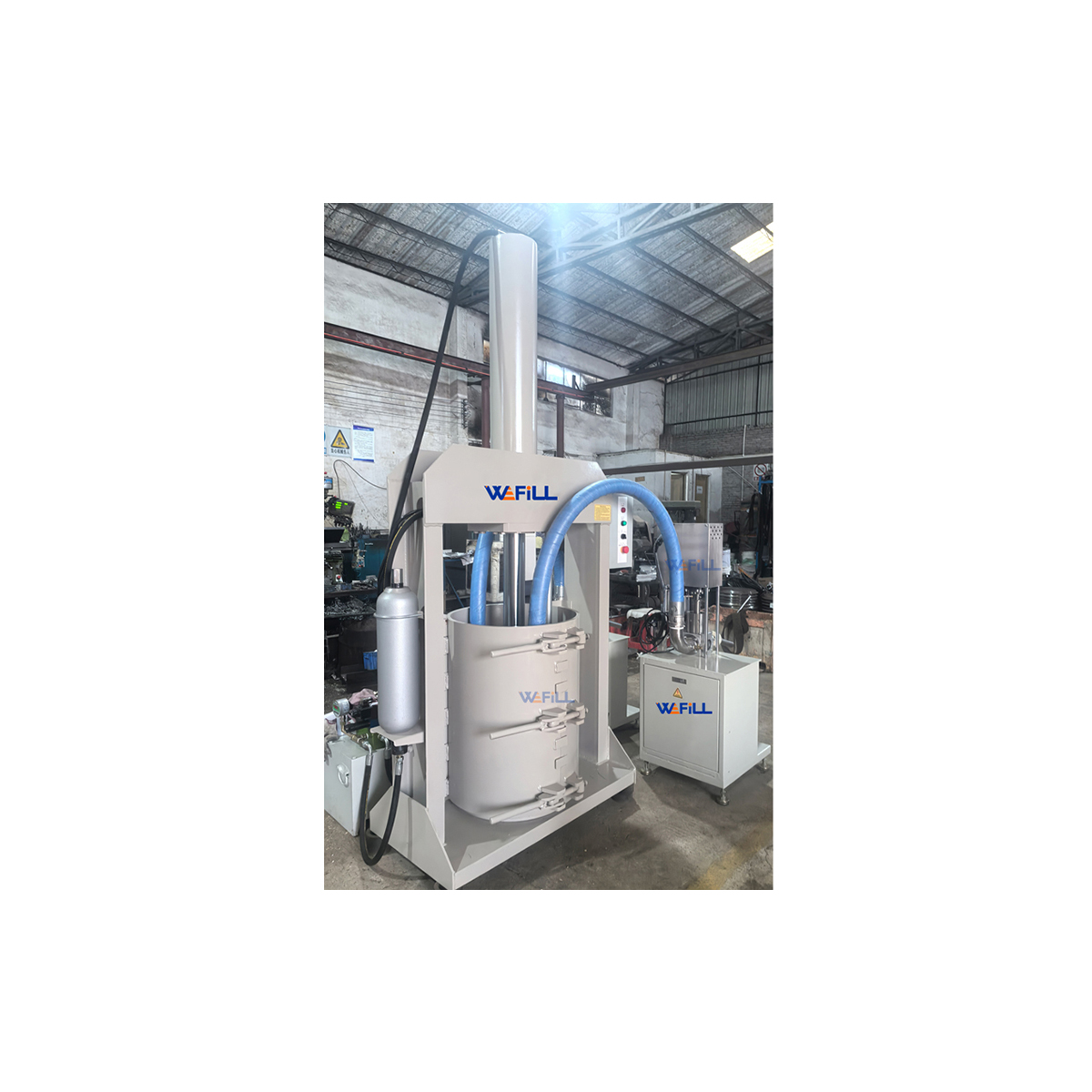 Semi Automatic Grease Cartridge Filling Machine with Press Machine 05