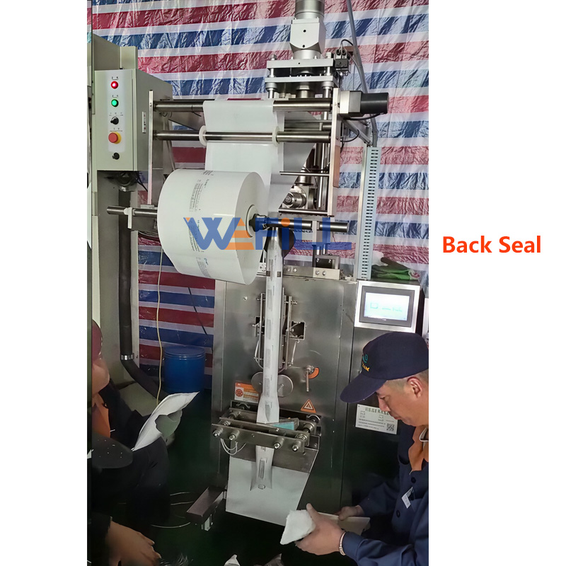 Custom sealing and cutting fixtures for stand-up and spouted pouches