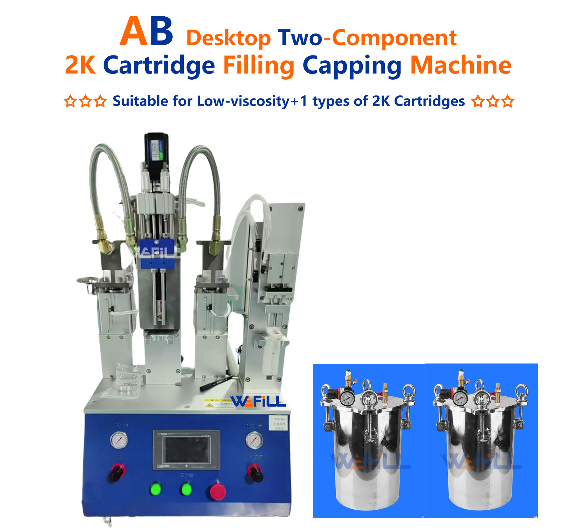 Desktop 1-1 AB Adhesive Filling Machine main picture Desktop 1-1 AB Adhesive Filling Machine main picture